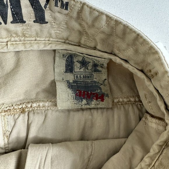 Saks 5th Ave Men's‎ U.S. Army Cargo Pants Mens Size 38x30 Outdoor Khaki Pockets - Picture 8 of 9